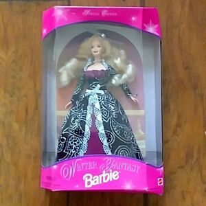 New in box vintage 1996 winter fantasy barbie
